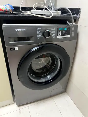 Samsung 8KG Front Load Washing Machine with Hygiene Steam and Eco Bubble™ | FREE DELEVIRY | INST