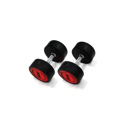 Rubber Hex Dumbbell - 30Kg