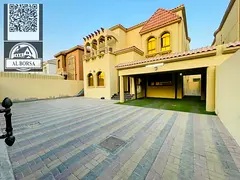 🏡 Villa for rent in Ajman Al Muwaihat 2 on the corner of two streets, prime location, 5 master be