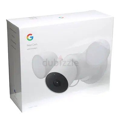 Google Nest Cam with Floodlight Camera  Night Vision