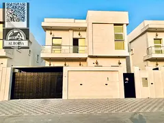 🏡 Luxurious villa for rent in Al Yasmeen area - first resident consisting of 5 master bedrooms wi