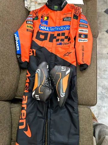 F1 Mclaren CIK FIA Level 2 Approved Kart Racing Suit