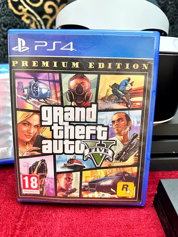 Experience the Thrills of Grand Theft Auto V - Premium Edition for PS4!
