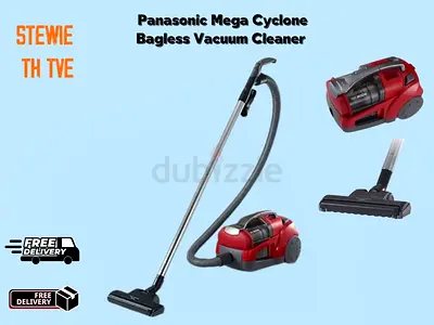 Panasonic Mega Cyclone Bagless Vacuum Cleaner - Brand New - Free Delivery with 1 Year warranty