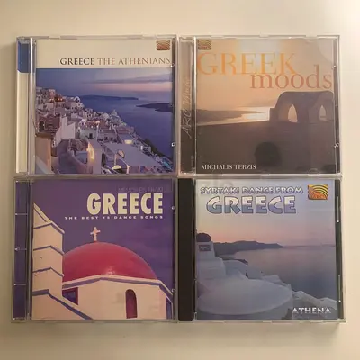 4 Greek music albums