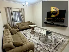 Two rooms, a hall, a large maid's room, a balcony with a beautiful view of all of Sharjah, a hig