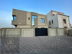 Luxury 6BR villa for sale in Al Zahia, prime corner location on two streets, modern design, spacious