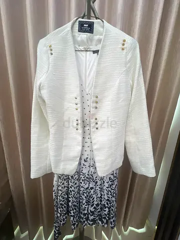Elegant Womens Blazer and Dress Combo