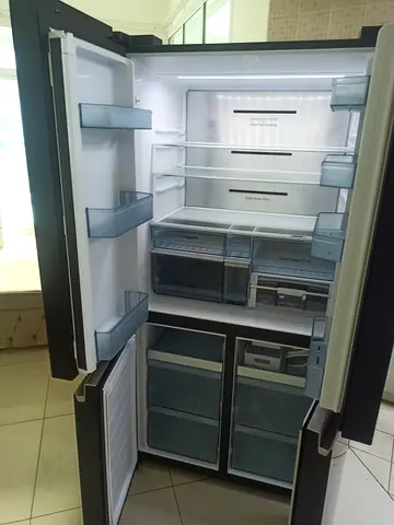 Hitachi four door fridge