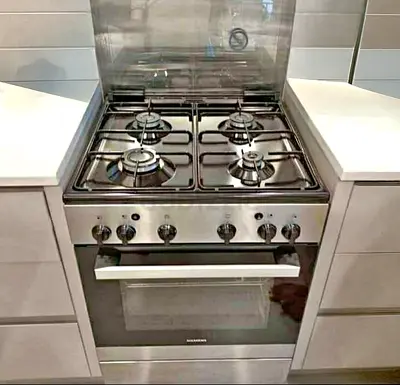 Siemens 4 Burner Full Gas Cooker – 60 cm Automatic ignition system
