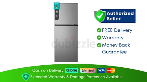 Hisense 264L Top Mount Refrigerator  New | Warranty | FREE Delivery | SHJ5642