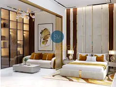 Modern 2 Bedroom + Maid’s | Fully Furnished | Gardens View