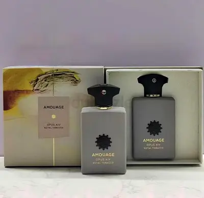 Elegant Amouage Opus XIV Royal Tobacco Fragrance Set
