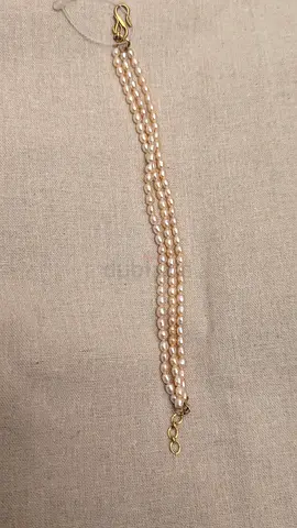 Elegant Triple Strand Pearl Bracelet