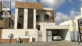 Villa for rent in Ajman Al Yasmeen on the corner of two streets, beautiful location, payment facilit