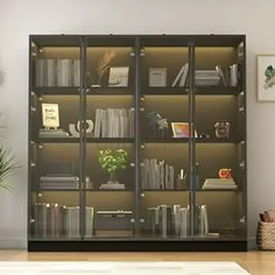 Wood cabinets with Led light