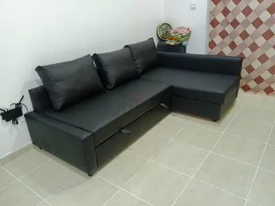 Sofa cum bed with storage from IKEA model FRITHEN)