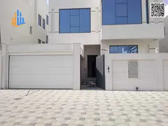 “Luxurious, modern 3-story villa for sale in Al Yasmeen - distinguished main street, 6 master bedr