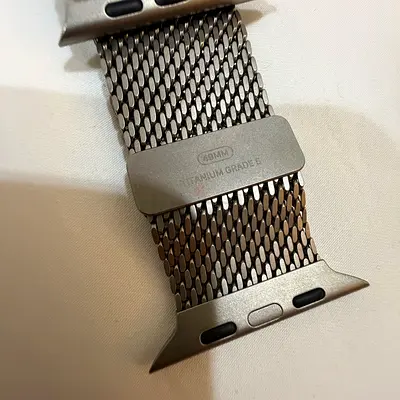 Apple Watch Ultra Natural Titanium Band