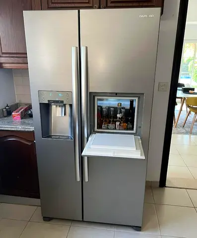 Daewo Double Door Refrigerator with water  ice maker