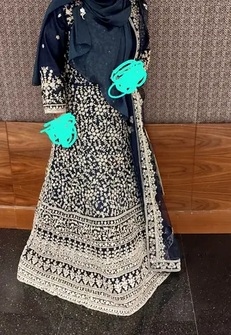 Elegant Traditional Dress with Intricate Embroidery