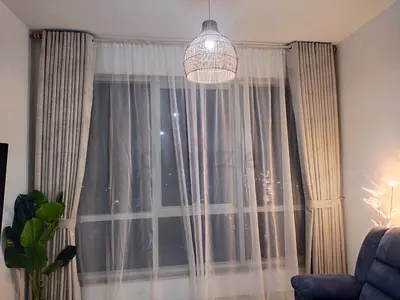 Elegant Sheer Curtains for a Bright and Airy Living Space