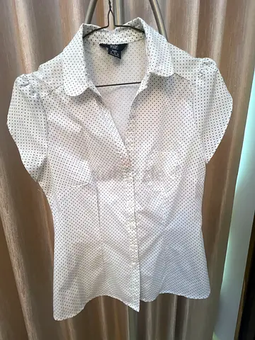 Chic and Trendy Polka Dot Shirt for Sale!