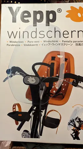 Innovative Yepp Windscreen for Child Safety during Biking