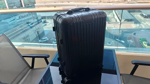 Suitcase aluminum