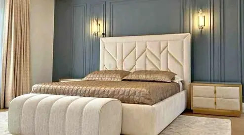 Stylish cozy comfortable 200*200 Super king Bed