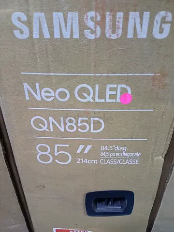 Samsung 85 inch Smart Neo QLED TV - 4K, 85QN85D