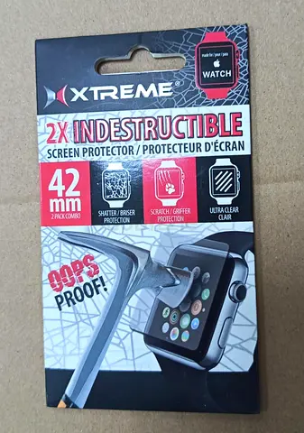 EXTREME POWER SCREEN PROTECTOR 2X INDRESTRUCTIBLE FOR WATCH (XCP5-1002-CLR)