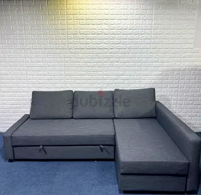L shape sofa bed with storage excellent condition very good comfortable