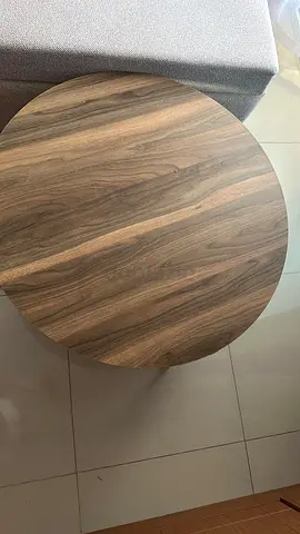 Round Wooden Side Table