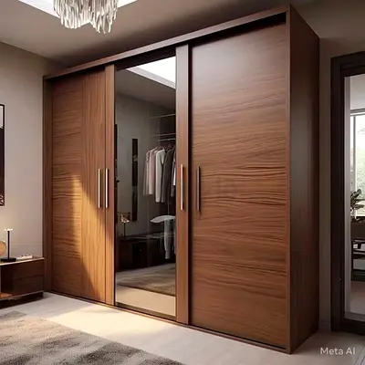 Stylish Modern Wardrobe with Sliding Doors