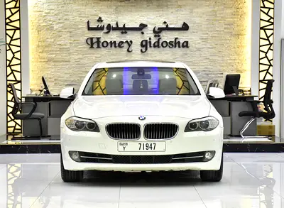 EXCELLENT DEAL for our BMW 520i ( 2012 Model ) in White Color GCC Specs