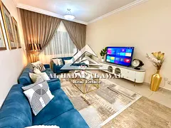 For monthly rent - Luxury apartment, occupant one bedroom and a hall in al taawun