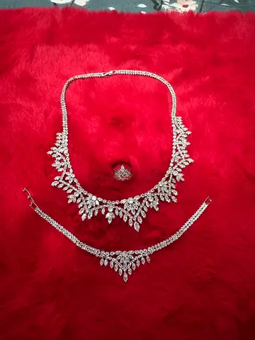 American Diamond Jewel Set - High Quality