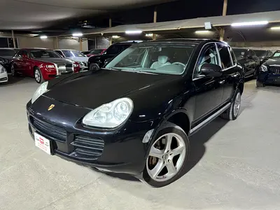 PORSCHE CAYENNE S 2006 | GREY LEATHER INTERIOR | JETT BLACK EXTERIOR | REAR CAMERA