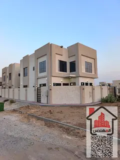 Al Zahia Villa (On two streets, 13m front setback, 4m side) *Consists of:* *5 master bedrooms *Maste