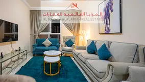 For rent monthly A fully furnished two-bedroom apartment in Al khan