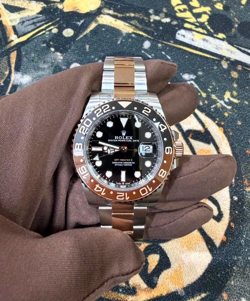 Rolex GMT Master Rootbeer Two tone SC 1:1 dubizzle