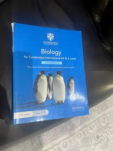 Biology for Cambridge International AS  A Level - Essential Textbook