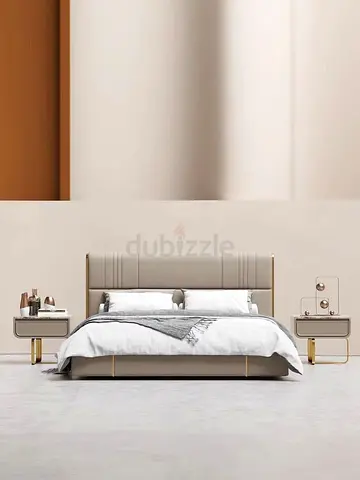 Queen size bed brand new with manual storage