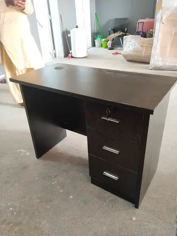 Modern Office Study Table with Storage