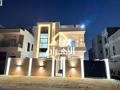 Jasmine Villa - Ajman with two floors and a rooftop in a prime location, featuring luxurious designs