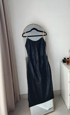 Leather dress