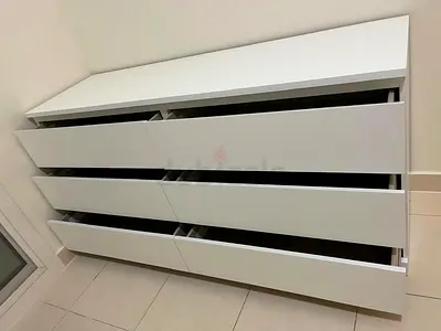 Ikea Malm chest of 6 drawer