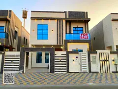 Villa for sale at Ajman. Al Zahya area ,5 master room, majlis, hall, maid room , 0 down payment free