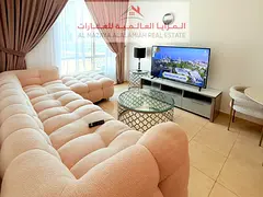For monthly rent included bills - fully furnished studio with hotel furniture - Sharjah - Al Khan -